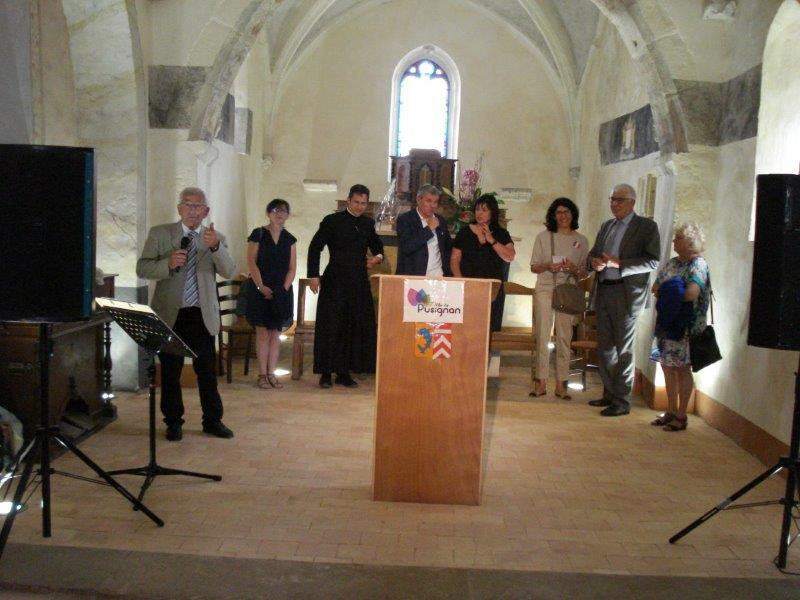 Inauguration de la rénovation de la chapelle